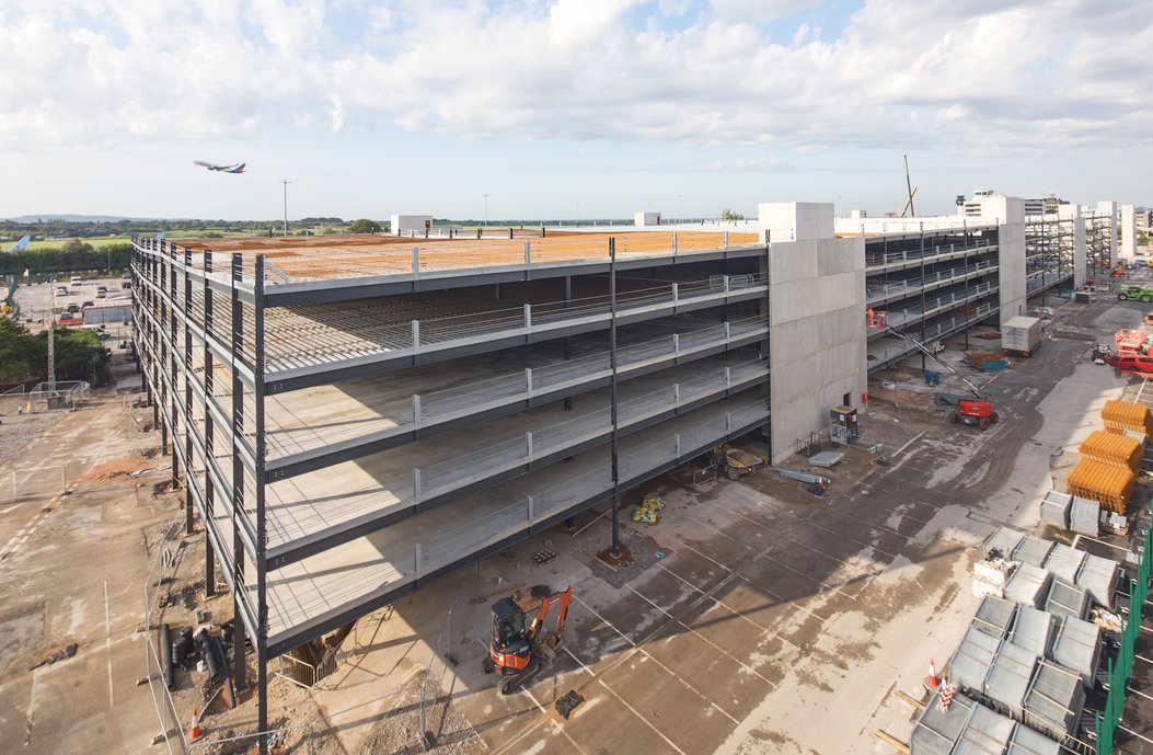 Multi Story Car Park Manchester Airport Terminal 3 www.severfield.com