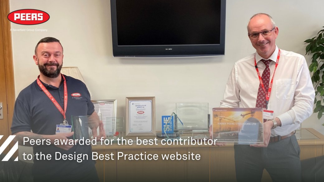 Harry Peers awarded fir best contributor