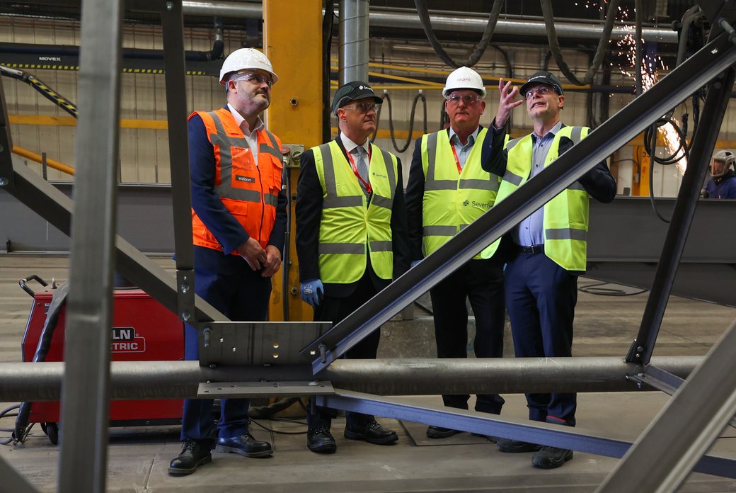 Paul Donovan Kevin Hollinrake Alex Harper Severfield