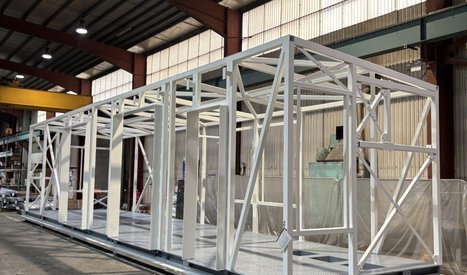 Modular frame with base