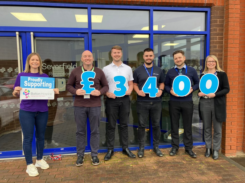 Bolton Hospice donation