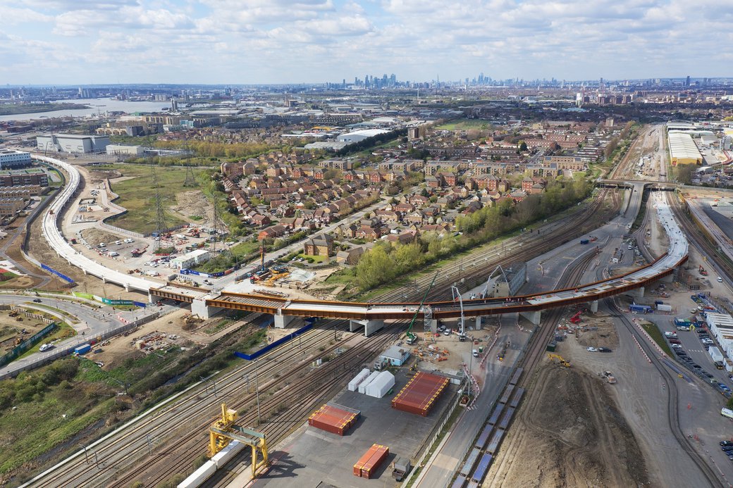 Barking Riverside aerial